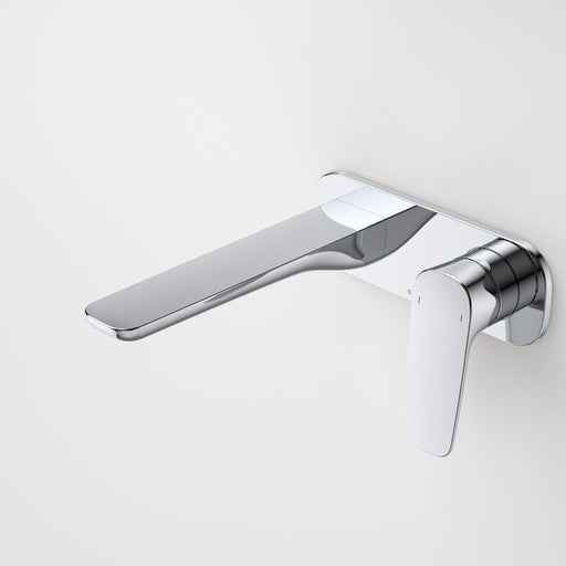 Caroma Contura II Wall Basin/Bath Mixer 180mm - Chrome-849051C6AF-blue-leaf-bathware