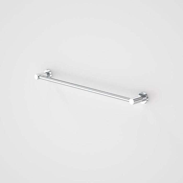 Caroma Cosmo Metal Single Towel Rail 630mm-306128C-blue-leaf-bathware