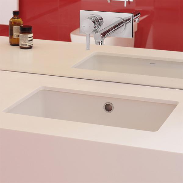 Caroma Cube 500mm Undermount Basin-683455W-blue-leaf-bathware