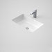 Caroma Cube 500mm Undermount Basin-683455W-blue-leaf-bathware