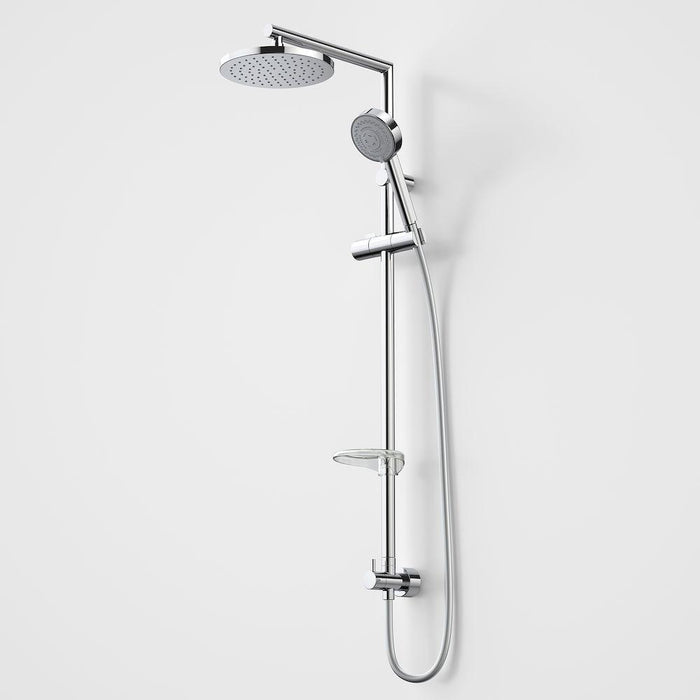 Caroma Essence Rail Shower With Overhead-90310C3A-blue-leaf-bathware