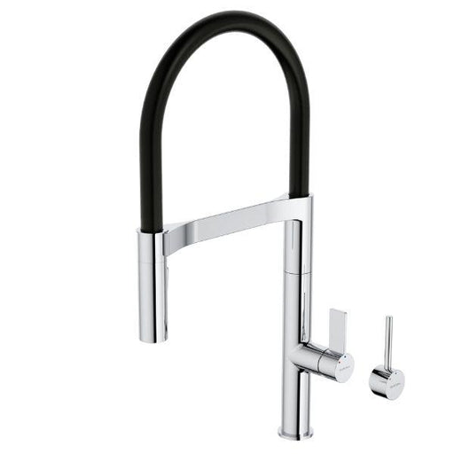 Caroma Liano II Pull Down Sink Mixer - Chrome-96381C56A-blue-leaf-bathware