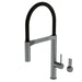 Caroma Liano II Pull Down Sink Mixer - Gun Metal Grey-96381GM56A-blue-leaf-bathware