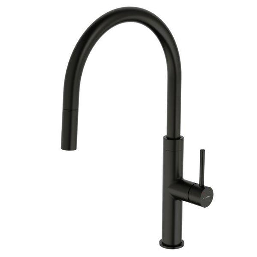 Caroma Liano II Pull Out Sink Mixer - Black Matte-96380B56A-blue-leaf-bathware