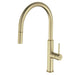 Caroma Liano II Pull Out Sink Mixer - Brushed Brass-96380BB56A-blue-leaf-bathware