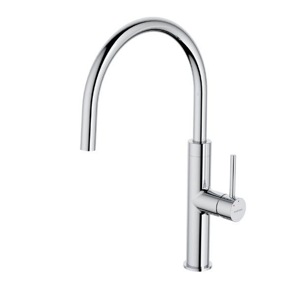 Caroma Liano II Sink Mixer - Chrome-96379C56A-blue-leaf-bathware