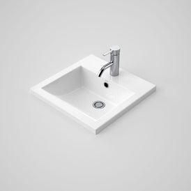 Caroma Liano Inset Vanity Basin-664715W-blue-leaf-bathware