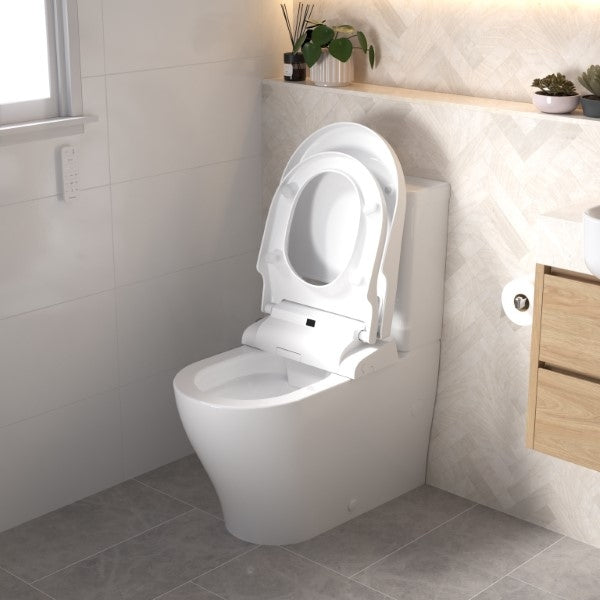 Caroma Livewell Electronic Bidet Seat-300070W-blue-leaf-bathware