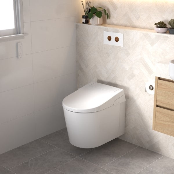 Caroma Livewell Electronic Bidet Seat-300070W-blue-leaf-bathware