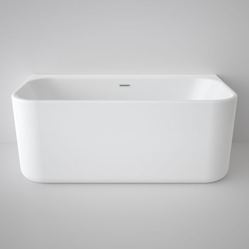 Caroma Luna Back To Wall Bath 1400mm-LU4WFW-blue-leaf-bathware