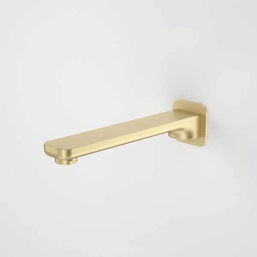 Caroma Luna Basin/Bath Outlet Brushed Brass-68187BB6A-blue-leaf-bathware