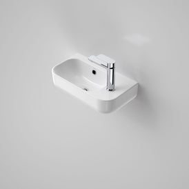 Caroma Luna Hand Wall Basin 1 Taphole-873715W-blue-leaf-bathware