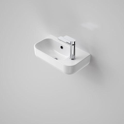 Caroma Luna Hand Wall Basin 1 Taphole-873715W-blue-leaf-bathware