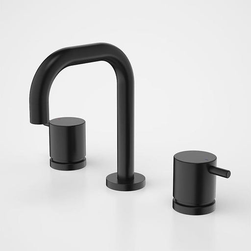 Caroma Luna Lever Basin Tap Set Black-90334BL5A-blue-leaf-bathware