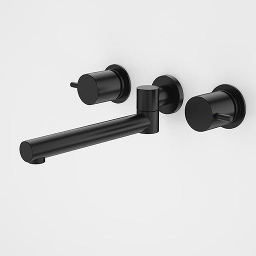 Caroma Luna Lever Laundry Tap Set Black-90331BL4A-blue-leaf-bathware