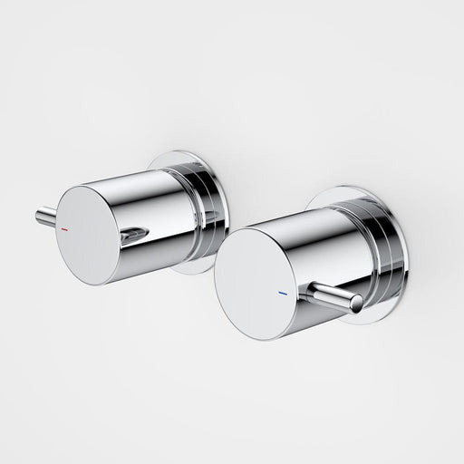 Caroma Luna Lever Wall Handle Set Chrome-90332C-blue-leaf-bathware