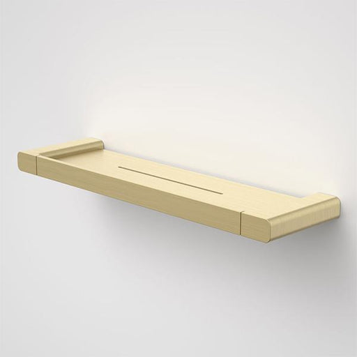 Caroma Luna Metal Shelf Brushed Brass-99610BB-blue-leaf-bathware