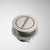 Caroma Luna Round Cistern Flush Button - Brushed Nickel