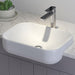 Caroma Luna Semi Recessed Basin (Without Tap Landing)-873500W-blue-leaf-bathware