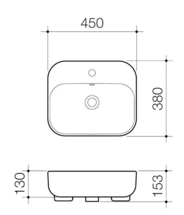 Caroma Luna Semi Recessed Basin-blue-leaf-bathware