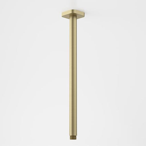 Caroma Luna Shower Arm Straight 410mm Brushed Brass-90389BB-blue-leaf-bathware