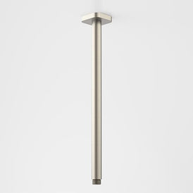 Caroma Luna Shower Arm Straight 410mm Brushed Nickel-90389BN-blue-leaf-bathware