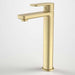 Caroma Luna Tower Basin Mixer Brushed Brass-68183BB6A-blue-leaf-bathware