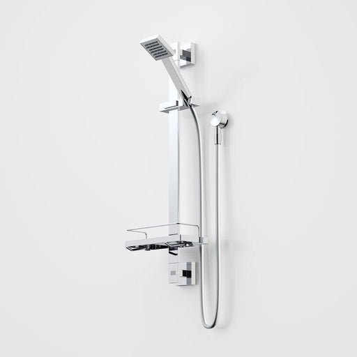 Caroma Quatro Rail Shower-90710C3A-blue-leaf-bathware