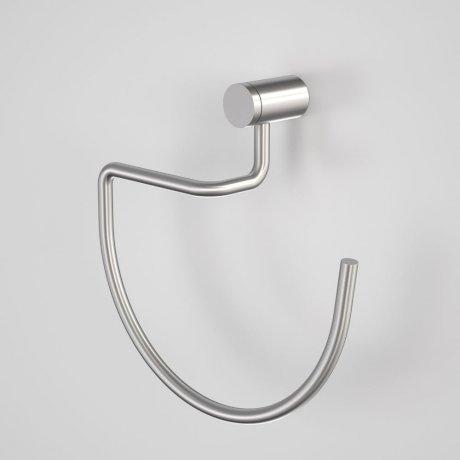 Caroma Titan Stainless Steel Towel Ring-99105SS-blue-leaf-bathware