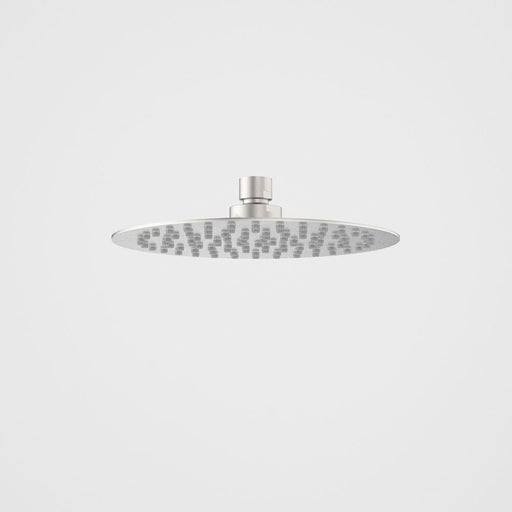 Caroma Urbane II 200mm Round Rain Shower - Brushed Nickel-99663BN4E-blue-leaf-bathware