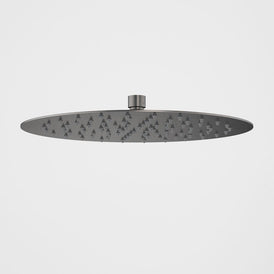 Caroma Urbane II 300mm Round Rain Shower - Gun Metal-99634GM3A-blue-leaf-bathware
