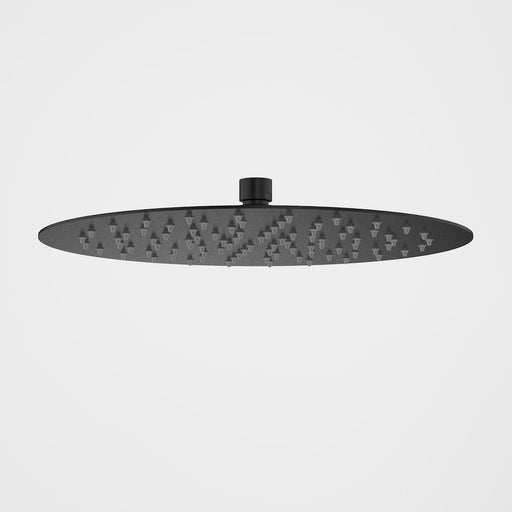 Caroma Urbane II 300mm Round Rain Shower - Matte Black-99634B3A-blue-leaf-bathware