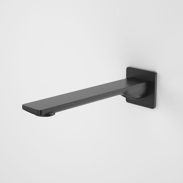 Caroma Urbane II Basin/Bath Outlet Square Plate - Matte Black-99668B6A-blue-leaf-bathware