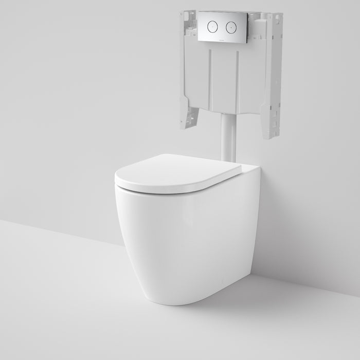Caroma Urbane II Cleanflush Invisi Series II Wall Faced Toilet Suite