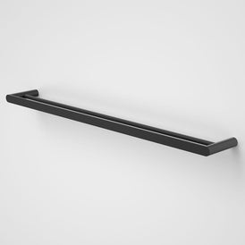 Caroma Urbane II Double Towel Rail - Matte Black-99616B-blue-leaf-bathware