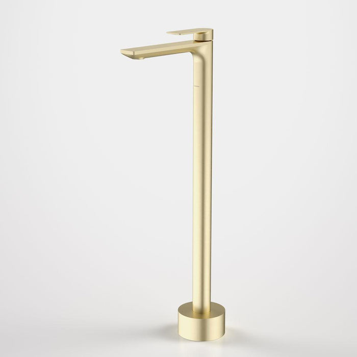 Caroma Urbane II Freestanding Bath Filler - Brushed Brass-98611BB-blue-leaf-bathware