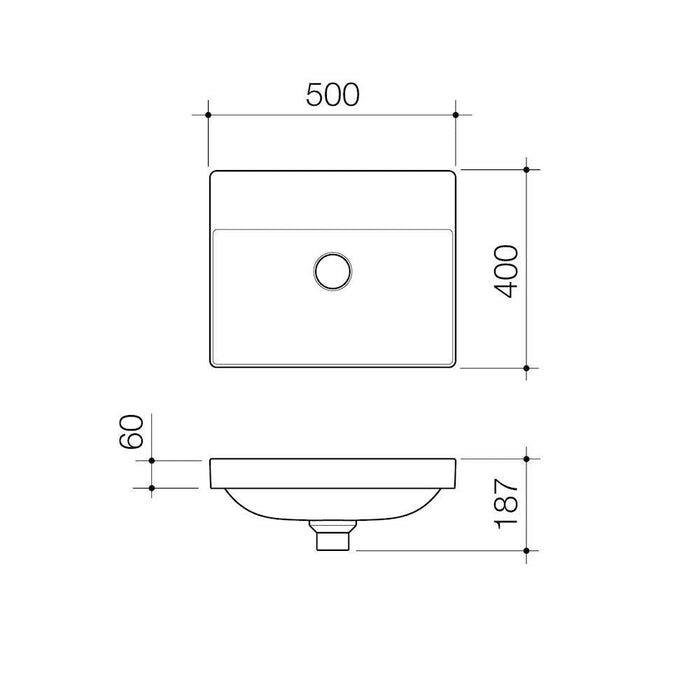 Caroma Urbane II Inset Basin-blue-leaf-bathware