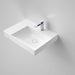 Caroma Urbane II Left Hand Shelf Wall Basin-878810W-blue-leaf-bathware