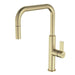 Caroma Urbane II Pull Out Sink Mixer - Brushed Brass-99672BB56A-blue-leaf-bathware