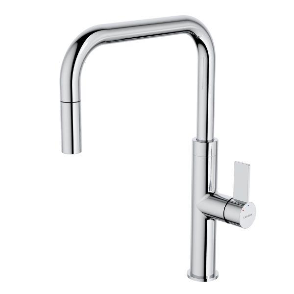 Caroma Urbane II Pull Out Sink Mixer - Chrome-99672C56A-blue-leaf-bathware