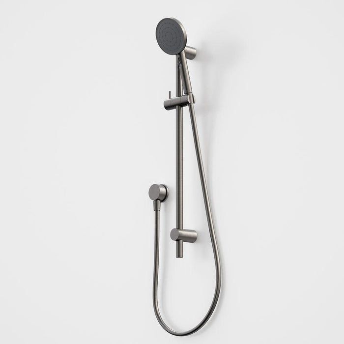 Caroma Urbane II Rail Shower - Gun Metal-99631GM4E-blue-leaf-bathware