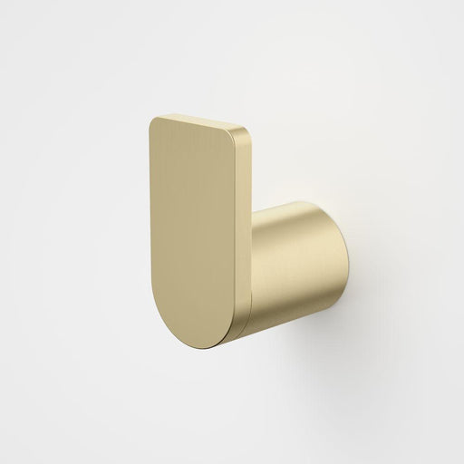 Caroma Urbane II Robe Hook - Brushed Brass-99621BB-blue-leaf-bathware