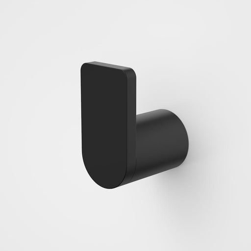 Caroma Urbane II Robe Hook - Matte Black-99621B-blue-leaf-bathware