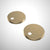 Caroma Seat Hinge Caps (Urbane / Contura) - Brushed Brass