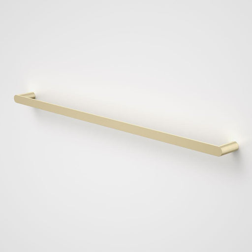 Caroma Urbane II Single Towel Rail - Brushed Brass-99617BB-blue-leaf-bathware