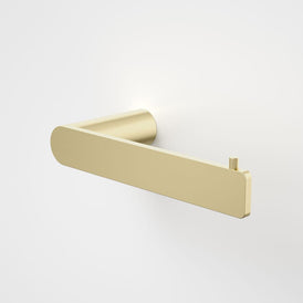 Caroma Urbane II Toilet Roll Holder - Brushed Brass-99620BB-blue-leaf-bathware