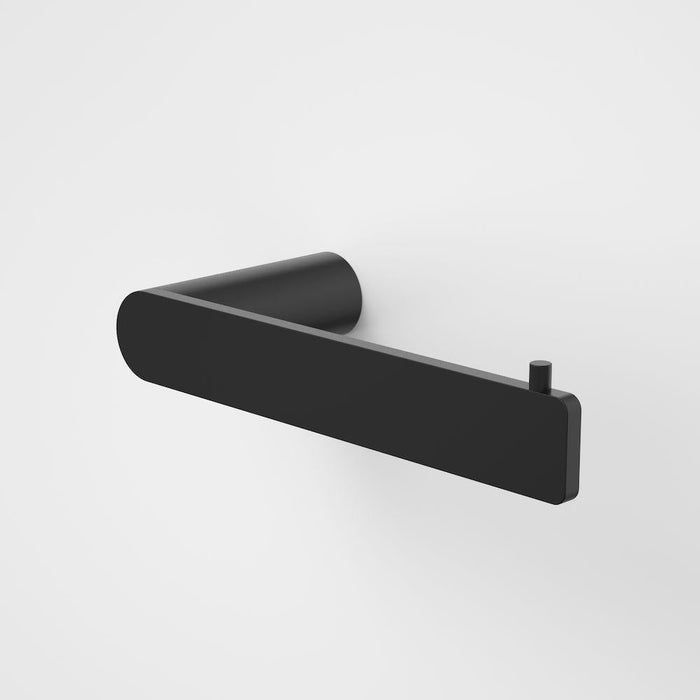 Caroma Urbane II Toilet Roll Holder - Matte Black-99620B-blue-leaf-bathware