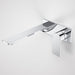 Caroma Urbane II Wall Basin/Bath Mixer Square Plate - Chrome-99642C6A-blue-leaf-bathware