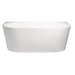 Cassa Design Auris Round Back to Wall Bathtub-blue-leaf-bathware