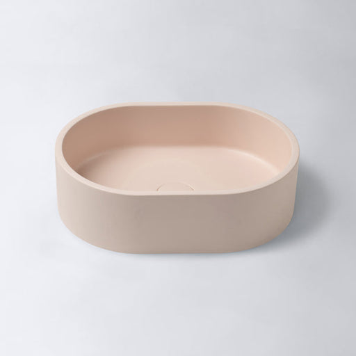 Eight Quarters basins - Concrete Mini Pod Blush